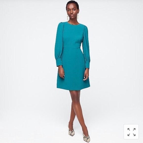 J. Crew Dresses & Skirts - NWT J. Crew Long-sleeve dress in 365 crepe